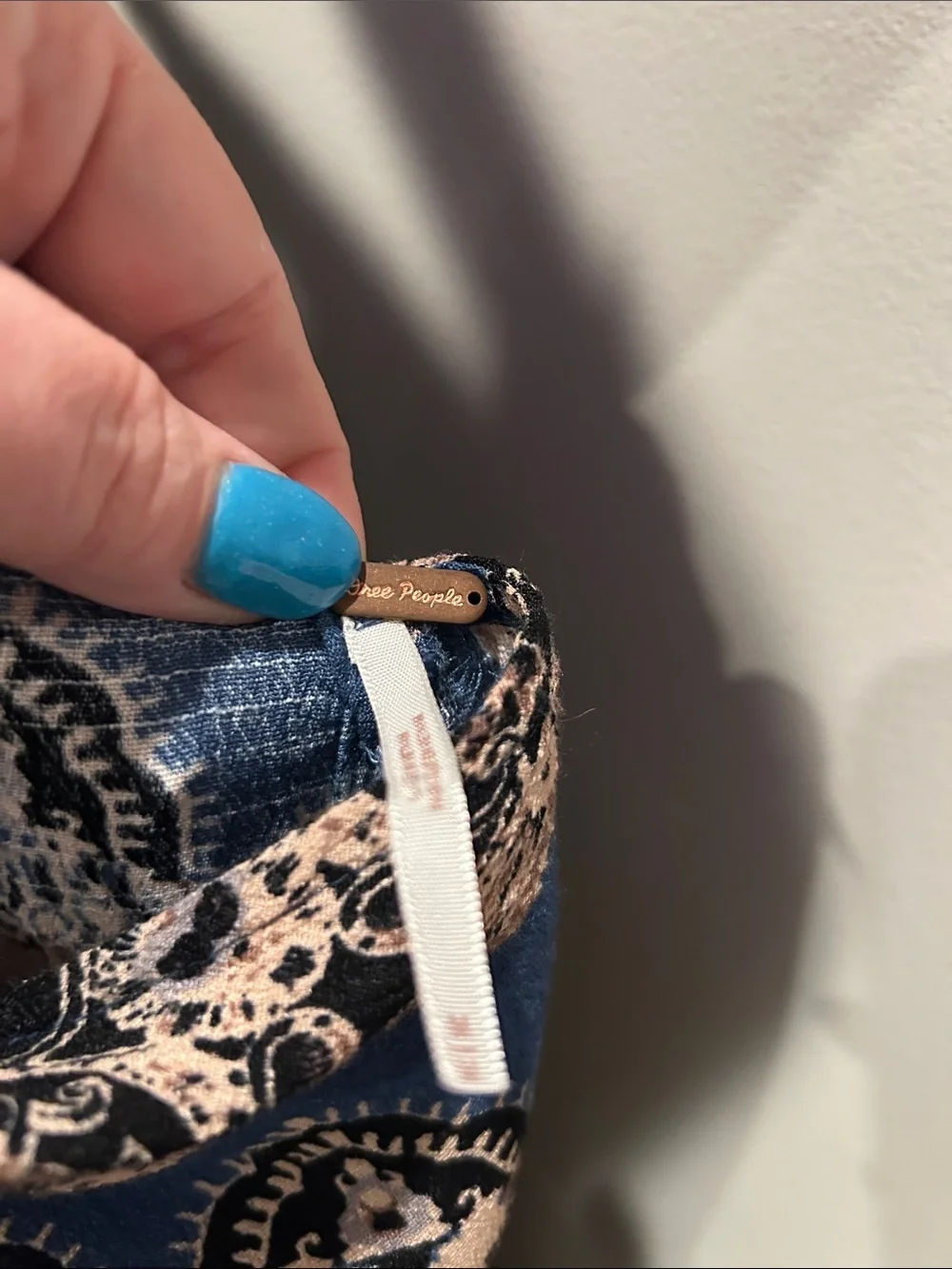 Free People navy tunic